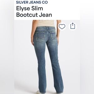 Silver Jeans Boot Cut Denim